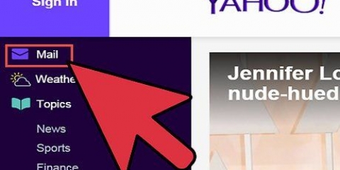 Åbn en e-mail