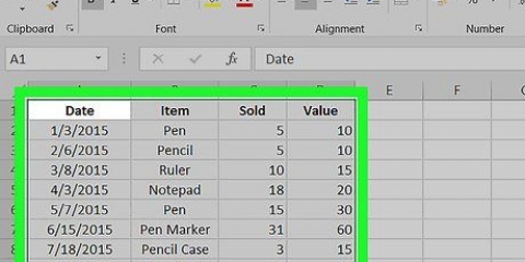 Konverter en excel-fil til word