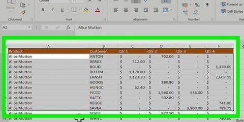 Konverter et excel-dokument til en pdf