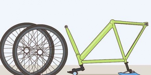 Male en cykel