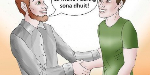 En dejlig st. Patrick's day ønsker på gælisk