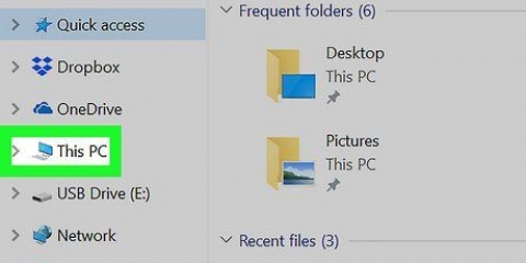 Tømning af et flashdrev på en pc eller mac
