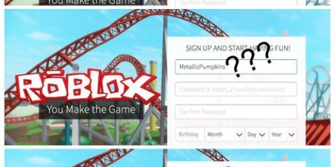 Valg af brugernavn til roblox