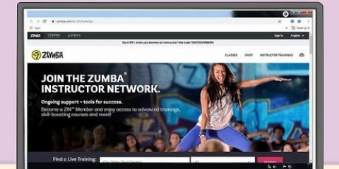 At blive certificeret zumba-instruktør