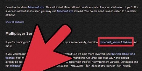 Konfigurer en knækket minecraft-server
