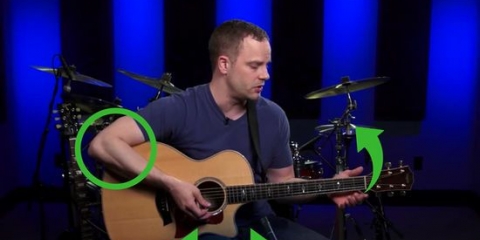 Stryge en guitar