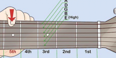 At stemme en guitar uden en tuner