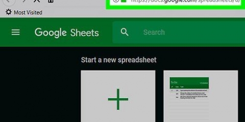 Opret et diagram i google sheets
