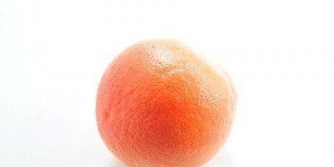 At spise en grapefrugt