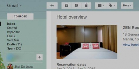 Annuller en hotelreservation på expedia