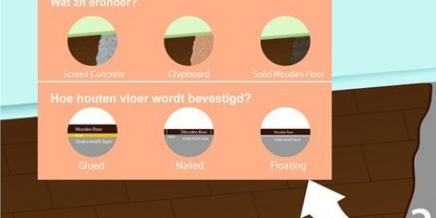 Fjernelse af et trægulv