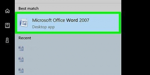 Opret en indeksside i microsoft word
