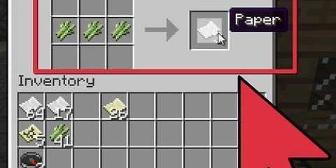 At lave et kort i minecraft