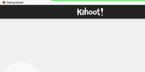 Oprettelse af et kahoot-spil