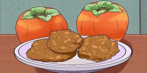 At spise en persimmon