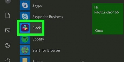 Efterlad en kanal på slack