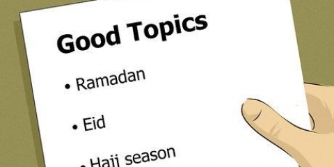 Prædiker en khutbah