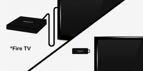 Tilslutning af en kindle fire til et tv