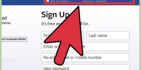 Fjern et link til din facebook-profil