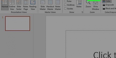 Tilføj en overskrift i powerpoint