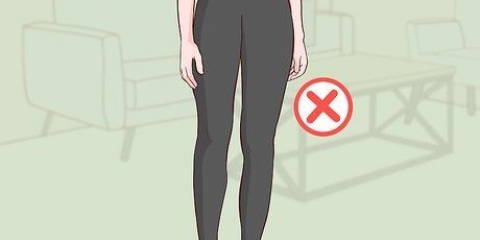 Iført leggings