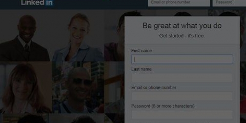 Opret en linkedin-konto