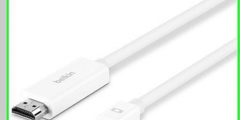 Tilslutning af en macbook til en imac