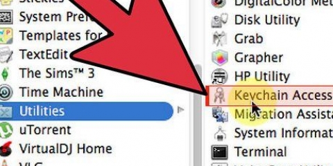 Låsning af en mac-computer
