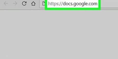 Opret en mappe i google docs