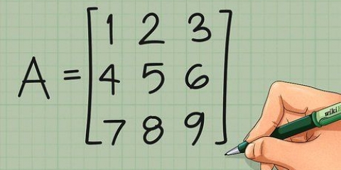 Transponer en matrix
