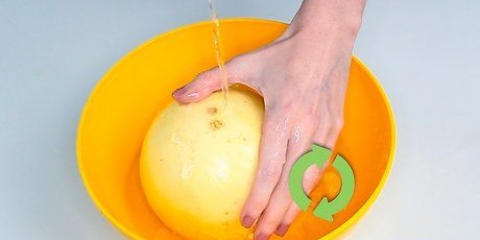 At skære en melon