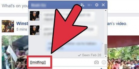 Rækker en langfinger på facebook