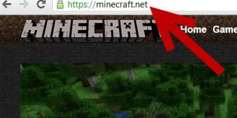 Opret en minecraft-konto