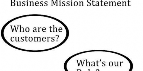 At skrive en mission statement