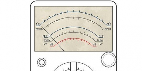 Brug af et multimeter