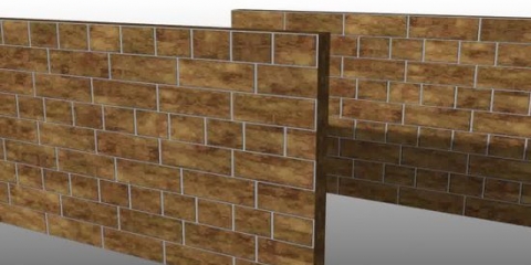 Mursten en mur