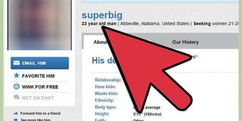 At genkende en falsk profil på en datingside
