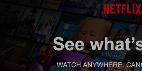 Opret en netflix-konto