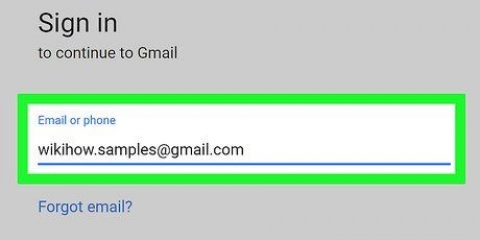Opret en ny adgangskode i gmail
