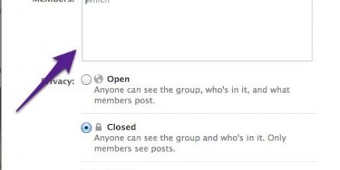 Opret en ny gruppe på facebook