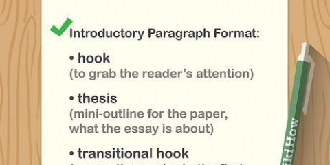 Start et essay
