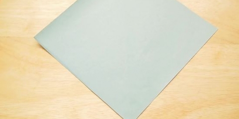 Sådan folder du en origami-konvolut