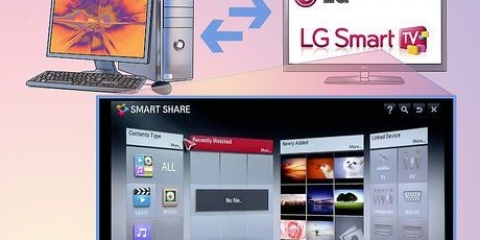Tilslutning af en pc til et lg smart tv