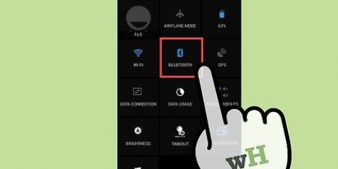 Tilslutning af en pc med bluetooth