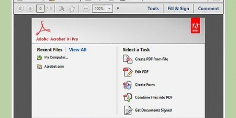 Redigering af en pdf-fil