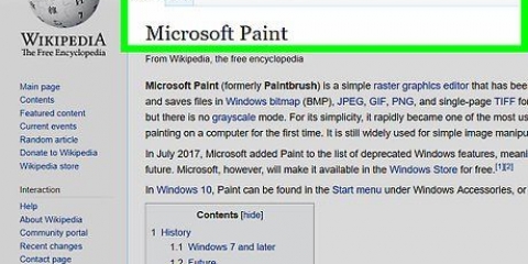 Opret et ikon i microsoft paint