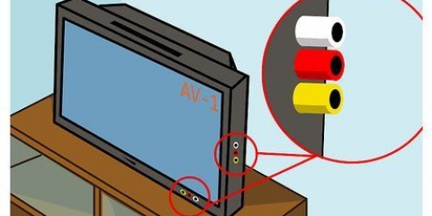 Tilslutning af en playstation 2 til et tv