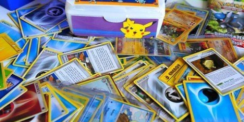 Sammensætning af et pokemon-kortspil
