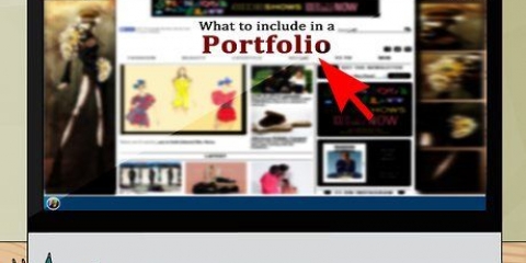 Oprettelse af en portfolio som modedesigner