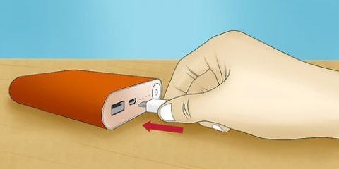 Opladning af en powerbank